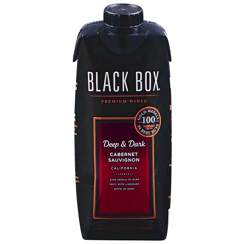 Black Box Cabernet Sauvignon Deep & Dark 500ml