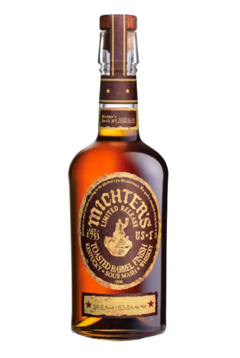 Michter'S Us1 Toasted Barrel Finish Sour Mash 86 Proof 750Ml