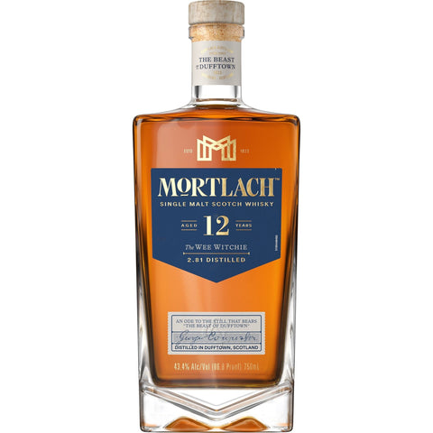 Mortlach Single Malt Scotch Whisky 12 Years Old The Wee Witchie Bottle 750Ml