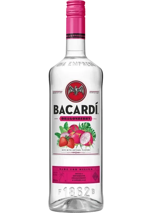 Bacardi Dragonberry Rum 1L