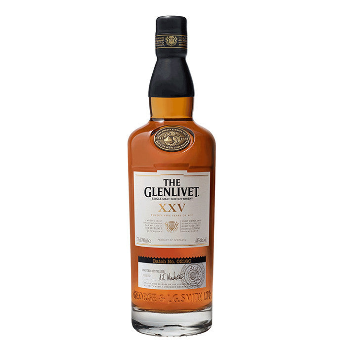 The Glenlivet 25 Years Old Single Malt Scotch Whisky 750Ml