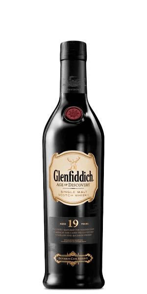 Glenfiddich 19 Years Old Single Malt Scotch Whisky Age Of Discovery Bourbon Cask Reserve