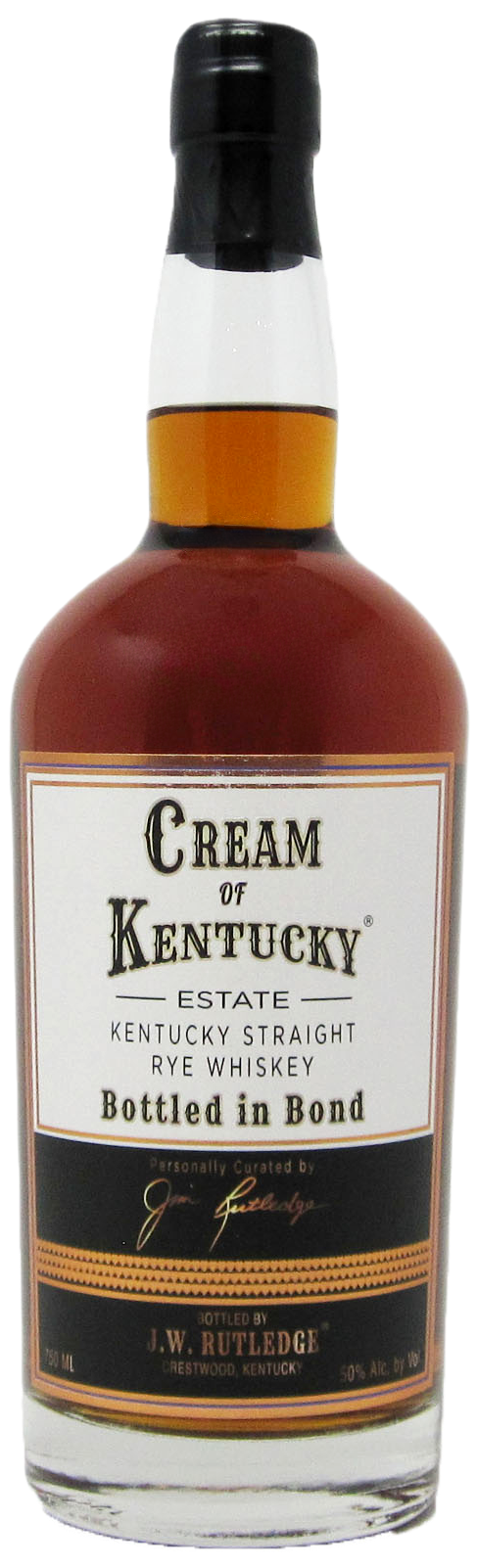 Cream Of Kentucky Estate Bottled In Bond Kentucky Straight Rye Whiskey 750ml