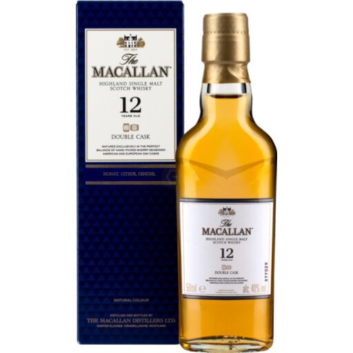 The Macallan Double Cask 12 Years Old Single Malt Scotch Whisky 50ml