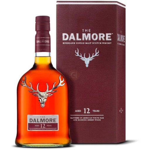 Dalmore 12 Years Old Highland Single Malt Scotch Whisky 750Ml